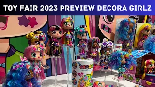 Toy Fair 2023 Preview Decora Girlz #toyfair #toys #newrelease