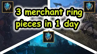 Three merchant ring pieces in 1 day