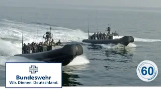 60 Sekunden Bundeswehr: Festrumpfschlauchboot der Kampfschwimmer