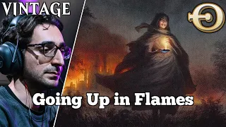 Going Up in Flames | Vintage Cube Draft [MTGO] | Cube