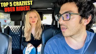 TOP 5 CRAZIEST UBER RIDES CAUGHT ON CAMERA! *GET OUT OF MY CAR*