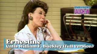 Lily Tomlin | Ernestine Calls William F. Buckley (full version) | Rowan & Martin's Laugh-In