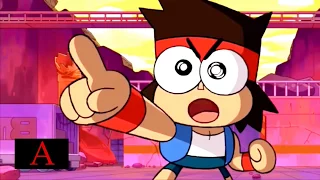 Ok KO Let’s Be Heroes| KO Defeat Boxman Jr.  (With turned up music)