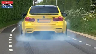 550HP Stage 2 BMW M3 F80 w/ Decat M Performance Exhaust  - Burnouts, Revs & Loud Sounds!