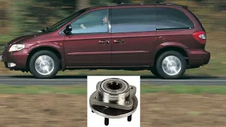 Замена ступичного подшипника Chrysler Voyager