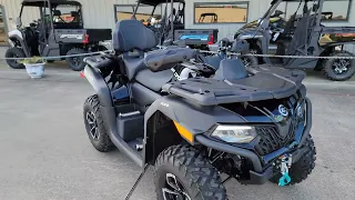 2024 CFMOTO CFORCE 600 TOURING IN NEBULA BLACK WALK-AROUND