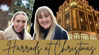 HARRODS AT CHRISTMAS | Luxury Food Halls & Christmas World Decoration Tour | 2021 | Vlog