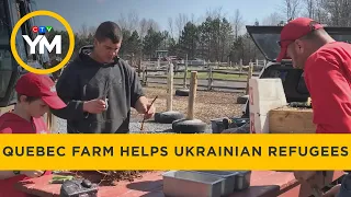 Quebec farm helping Ukrainian refugees | Your Morning