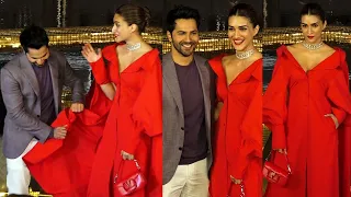 Varun Dhawan Tries Thumkeshwari Song Step With Kriti Sanon At Nita Mukesh's NMACC Launch