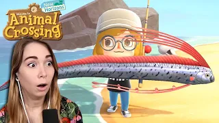 Museum opened and I caught an OARFISH - Animal Crossing [4]