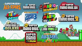 Super Mario All Stars Super Mario Bros Overworld Mashup