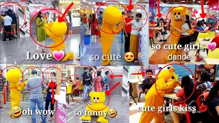 Teddy bear prank on cute girl 🤣#teddy03 #teddybear #funny #comedy #berhampur