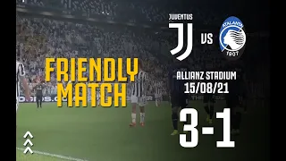 Juventus vs Atalanta 3-1 extended highlight & goals, friendly match at Allianz stadium 15/8/2021