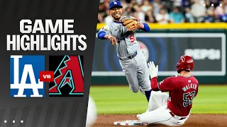 Dodgers vs. D-backs Game Highlights (4/29/24) | MLB Highlights