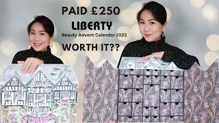 The Liberty Advent Calendar UNBOXING: Is It Worth £250?