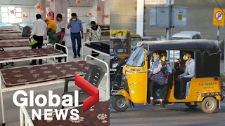 Indian temples become hospitals, rickshaws turn into ambulances to aid collapsing healthcare system