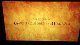 The Hunchback of Notre Dame End Credits