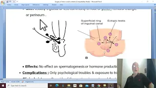 Surgery of testis & scrotum in Arabic 1 ( Ectopic testis ) , by Dr.Wahdan