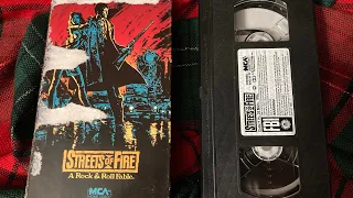 Opening To Streets Of Fire 1984 VHS