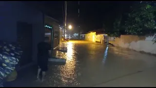 Chuva forte alaga ruas e enxurrada invade casas em Joselândia 3