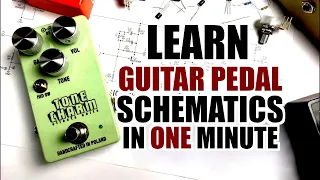 Learn Guitar Pedal Schematics In 1 Minute! (Beginner Guide To DIY Pedals)