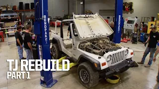 Rebuilding a Jeep TJ to Honor a Special Needs Volunteer - Part 1