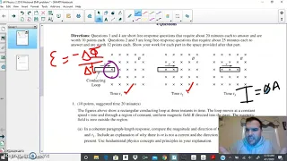 2018 AP PHYSICS 2 - Question #1 (E&M Solution)