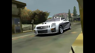 NFS Most Wanted Challenge 17/69: Tollbooth - Beat the Clock in 3:20 - Cadillac CTS Gameplay