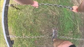 Chained Up (Warrior Dash - Budds Creek, MD 2013)