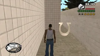 How to collect Horseshoe #16 at the beginning of the game - GTA San Andreas