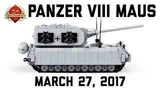 Panzer VIII Maus - Custom Military Lego