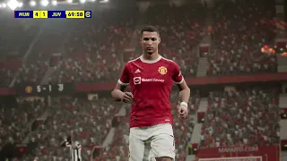 eFootball™ 2022 - Skill goal - Ronaldo tricks the whole defense from the left wing