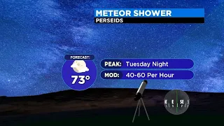 Annual Perseid Meteor Shower Could Bring Up To 100 Shooting Stars An Hour