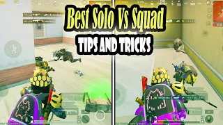 Solo Vs Squad Best Tips And Tricks Solo Squad Full GUIDE New Tricks  Of PUBG MOBILE