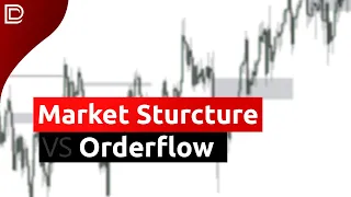 The Difference Between *ORDERFLOW* and *MARKET STURCTURE* Simplified