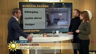 Hasse Aro: "Bunkerläkaren var en nörd som inte kunde få kvinnor" - Nyhetsmorgon (TV4)