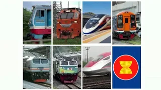 ASEAN RAILWAY - South-East Asia Trains [6 Countries]