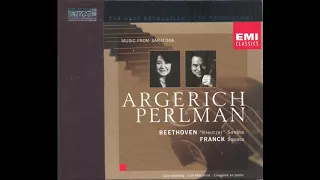 Beethoven: Kreutzer Sonata, Franck: Sonata / Argerich & Perlman 1998