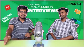 Cracking On-Campus Interviews  | Part-1 | SDE Interview experiences | GeeksforGeeks
