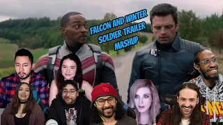 Falcon And Winter Soldier Trailer Reaction Mashup