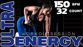 Ultra Energy 150 Bpm Nonstop Songs  Workout Session for Fitness & Workout 150 Bpm / 32 Count)