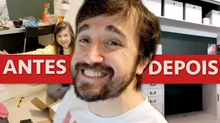 ANTES E DEPOIS DO ESTÚDIO NOVO DA NILCE - Ep.1564