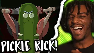 PICKLE RICK! | Rick and Morty Season 3 Episode 1-3 REACTION |