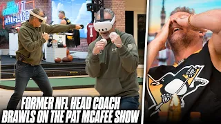 Former NFL Coach Chuck Pagano Gets In LEGENDARY BRAWL On The Pat McAfee Show