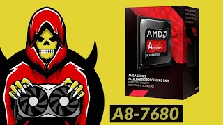 AMD A8-7680 APU Test in 8 Games