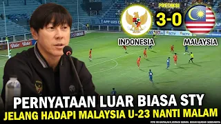 🔴 BULUKUDUK MERINDING ‼️ Begini Pernyataan Cerdas STY Jelang Indonesia U23 vs Malaysia~Berita Timnas