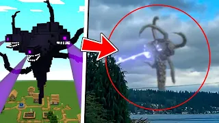 Minecraft Entities That CAUGHT On CAMERA!