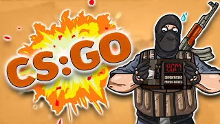 ЧТО ПРОИСХОДИТ НА КАРТЕ ANUBIS🔥 (CS:GO)Я В ШОКЕ!!!