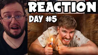 Gor's "I Spent 7 Days Buried Alive by MrBeast" REACTION