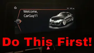 GR Supra Important Menu Settings